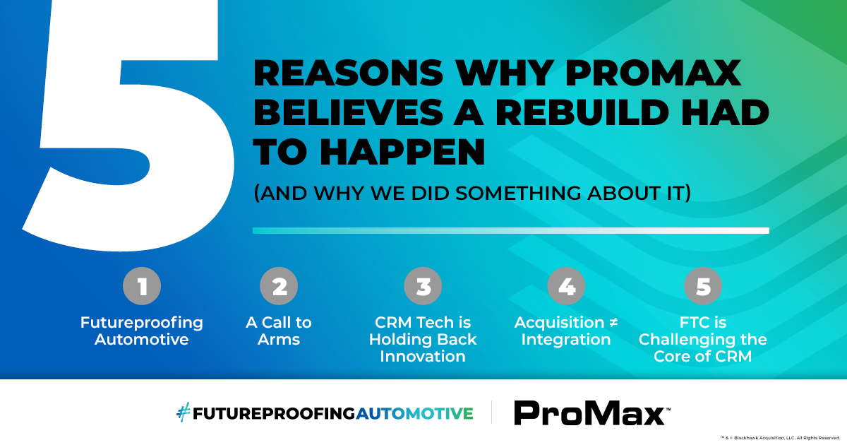 5 Resons Why ProMax Believes a Rebuild social image