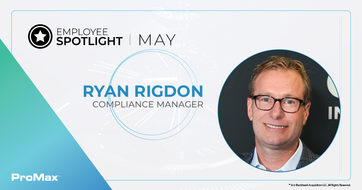 May Employee Spotlight Ryan Rigdon