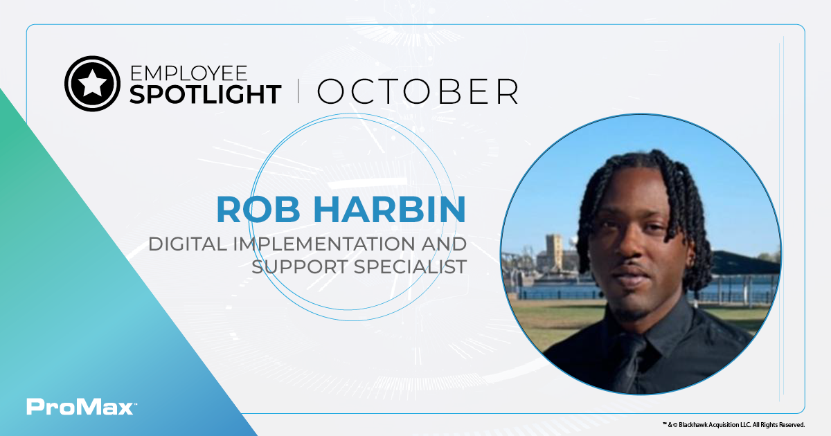October 2022 Employee Spotlight- Rob Harbin